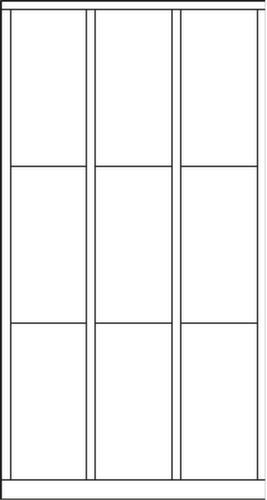 PAVOY Lockersysteem Basis, 9 vakken