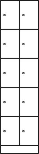 C+P Lockersysteem Classic, 10 vakken