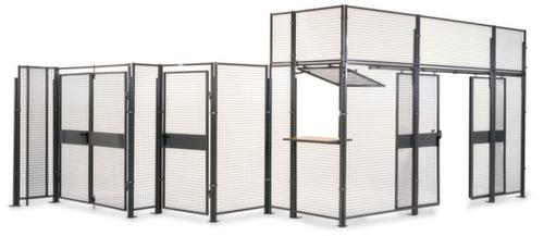 Wandaanbouwelement voor scheidingswandsysteem, breedte 480 mm