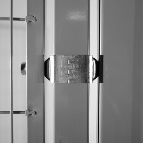 TROAX Veiligheidshek voor machines met maaswijdte 100x20 mm