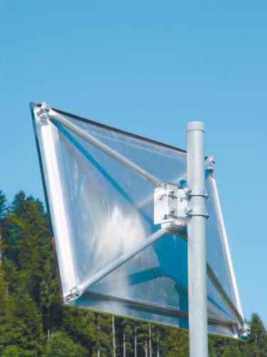 Moravia Verkeersspiegel IceFree, hoogte x breedte 600 x 800 mm