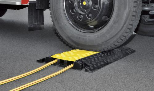 Moravia eindelement MORION voor brede kabelbrug, breedte 283 mm, geel/zwart