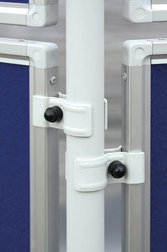 Franken Steun voor scheidingswand, hoogte 1600 mm