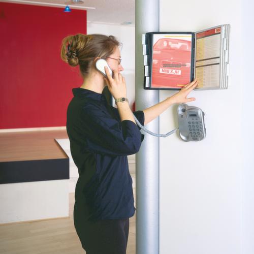Durable Systeem met displaypanelen SHERPA®, met 10 zichtpanelen in DIN A4