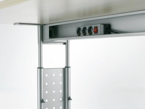 Gera In hoogte verstelbaar bureau Milano met C-voetonderstel