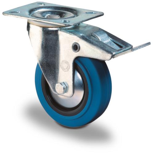 BS-ROLLEN Elastisch massief rubberen wiel