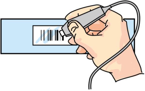 Zelfklevende etikethouder om op maat te knippen, hoogte x lengte 30 x 1000 mm