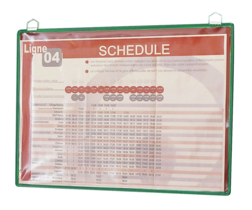 tarifold presentatiehoes tview, DIN A5, frame met metalen oog