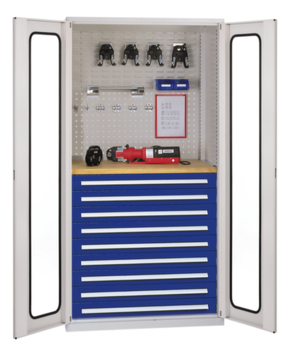 Kappes Werkplaatskast RasterPlan® met werkbankblad, 9 lade(n)