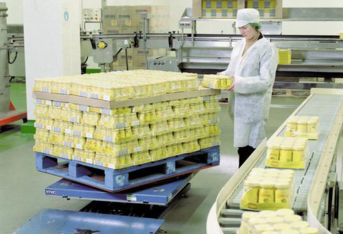 Platte schaarheftafel