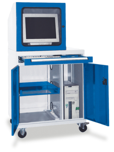 KLW Lutz Uittrekbaar legbord voor pc-kast