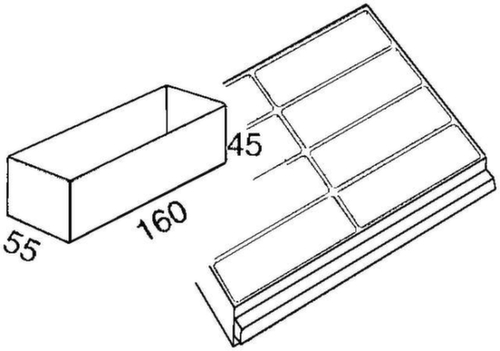 raaco Inzetbak voor magazijnkast
