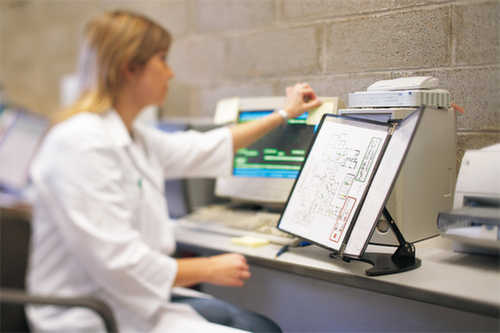 tarifold Systeem met draaibare displaypanelen, met 10 zichtpanelen in DIN A4