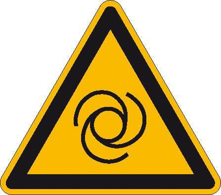 waarschuwingsbord SafetyMarking® voor automatisch opstarten