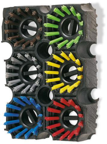 Miltex Borstelementen Eazycare Scrub voor rubberen vloermat