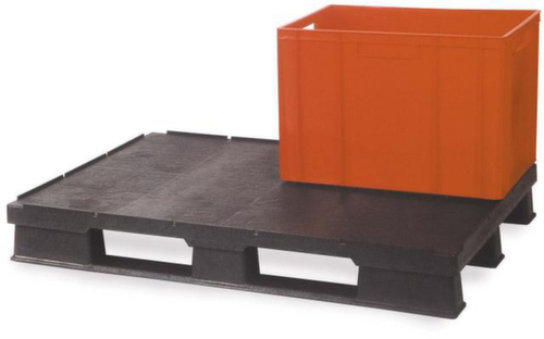 Pallet, PE-regeneraat, lengte x breedte 1200 x 800 mm