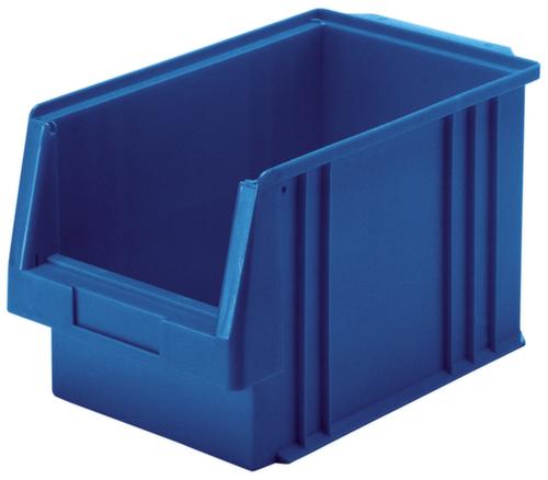 Stapelbare zichtbak Roll geschikt voor rollenbaan, blauw, diepte 330 mm, polypropyleen