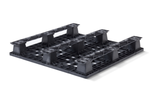 Lichte pallet, PE-regeneraat, lengte x breedte 1200 x 1200 mm