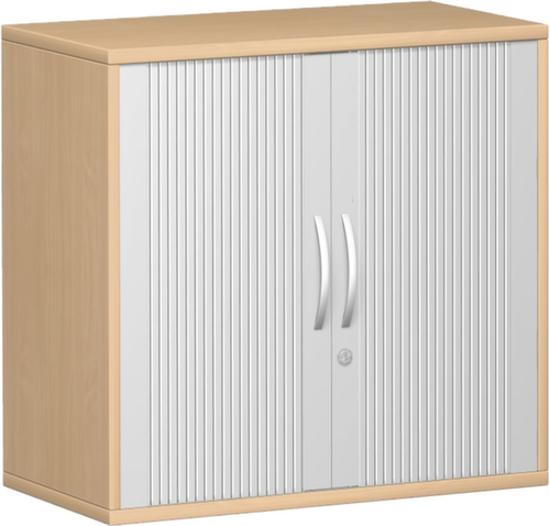 Gera Jaloeziedeurkast Milano, 2 ordnerhoogten, beuken/beuken