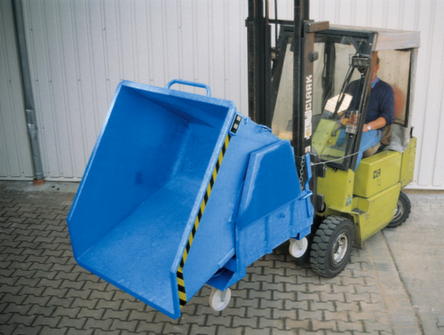 Bauer Kiepbak met automatisch terugzwenkmechanisme