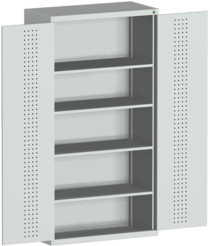 bott Kast met geperforeerde platen cubio, 4 legborden