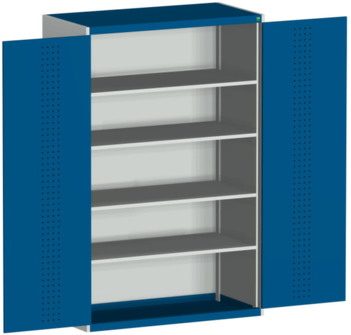 bott Kast met geperforeerde platen cubio, 4 legborden