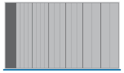 bott Compacte bakken cubio voor ladekast