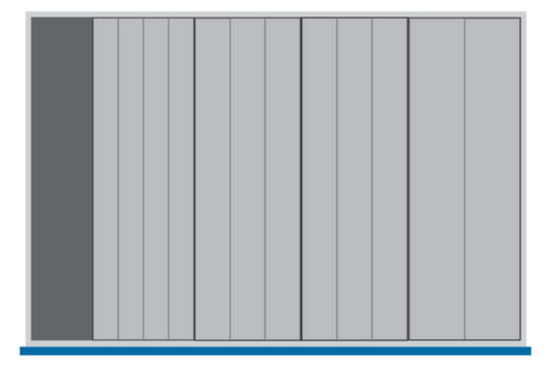 bott Compacte bakken cubio voor ladekast