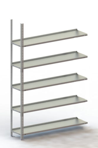 META Schroefstelling aanbouwsectie, 5 vloer, RAL7035 lichtgrijs