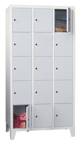 PAVOY Lockersysteem Basis, 15 vakken
