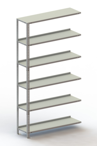 META Schroefstelling voor dossiers aanbouwsectie, 6 vloer, met corrosiebeschermende zinklaag