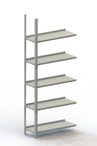 META Schroefstelling voor dossiers aanbouwsectie, 5 vloer, met corrosiebeschermende zinklaag