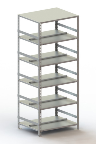 META Inschroefbare vijlplank voor gebruik aan beide zijden, 6 vloer, met corrosiebeschermende zinklaag