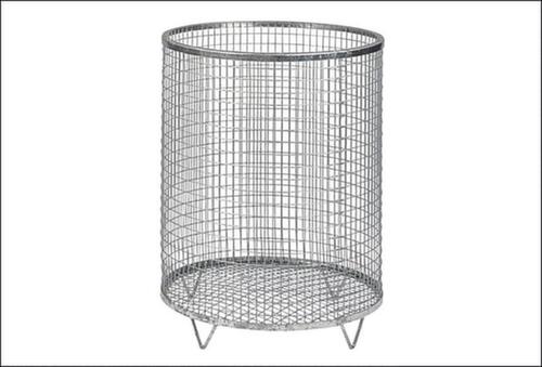 Gegalvaniseerde afvalbak van draadgaas, 118 l