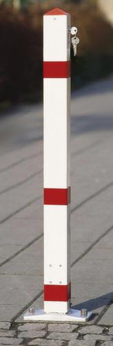 Afzetpaal met puntige kop
