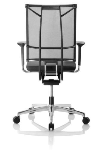 Nowy Styl Bureaustoel met synchroonmechanisme, rugleuning met netbekleding, zwart