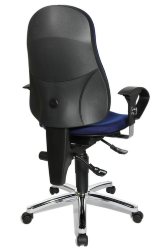 Topstar Bureaustoel Sitness 10 met permanent contactmechanisme, blauw