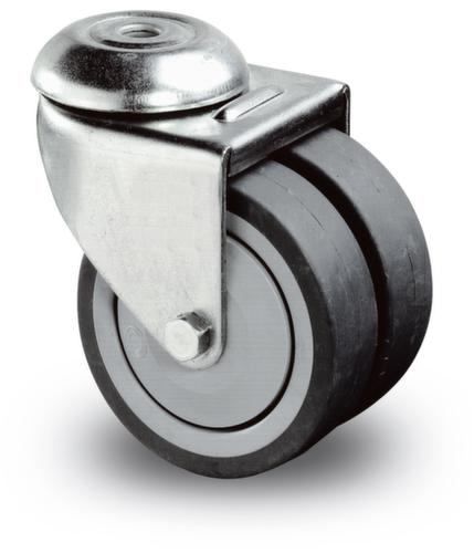 BS-ROLLEN Dubbel apparaatwiel