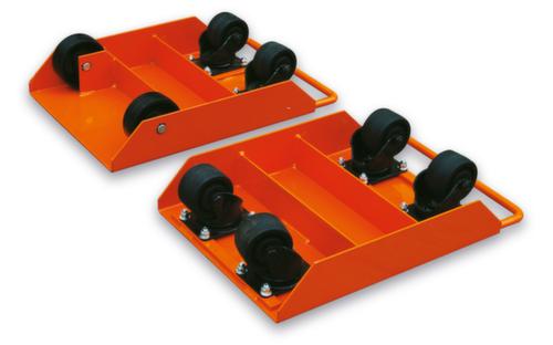 RAPIDLIFT Transportwagen met slipvast laadvlak, draagvermogen 1000 kg, nylon banden