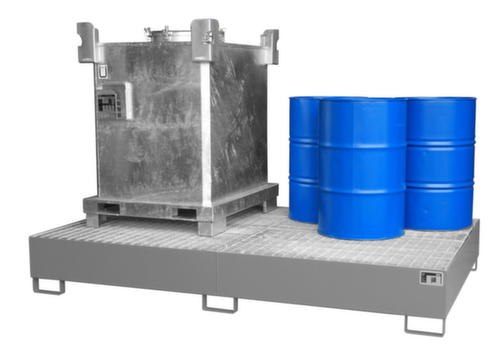 Bauer Opvangbak voor IBC, voor 2 x IBC