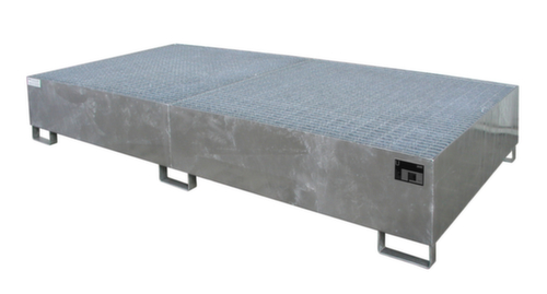 Bauer Opvangbak voor IBC, voor 2 x IBC