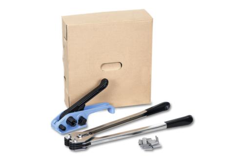 Omsnoeringsset Starter met polyester band, bandbreedte 13 mm