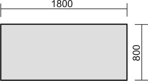 Gera In hoogte verstelbaar bureau Pro met C-voetonderstel in zilver