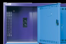 Thurmetall Lockersysteem, 8 vakken