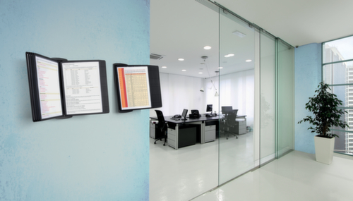Durable Systeem met displaypanelen SHERPA®, met 10 zichtpanelen in DIN A4
