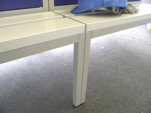 PAVOY Locker Basis met bank + 3 vakken, vakbreedte 400 mm