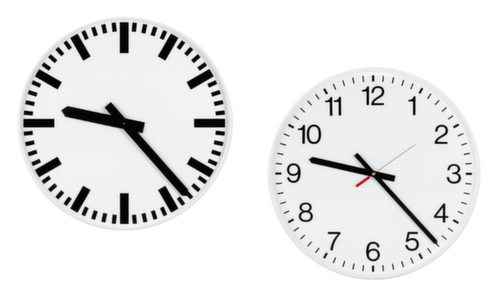 Industriële wandklok met Ø 500 mm