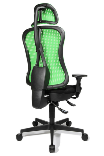 Topstar Bureaustoel HEAD POINT SY, rugleuning met netbekleding, zwart