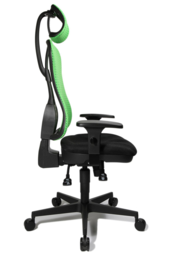 Topstar Bureaustoel HEAD POINT SY, rugleuning met netbekleding, zwart