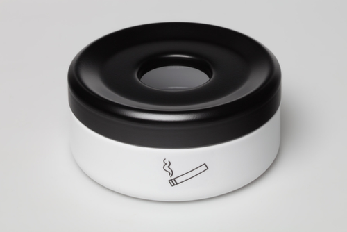 VAR Tafelasbak Typ B, hoogte x Ø 80 x 155 mm, wit